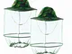 HunterBee - Cappello Rotondo da Apicoltura con Rete Velata, Cappello con zanzariera,Velo d...