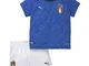 PUMA FIGC Home Babykit, Maglia Calcio Bambino, Team Power Blue/Peacoat, 80