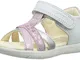 Geox B Sandal Alul Girl D, Sandali Bambine e ragazze, Bianco/Rosa (White/Pink), 21 EU