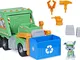 PAW Patrol 6060259 Rocky's Reuse It Deluxe Truck con statuetta da collezione e 3 attrezzi,...