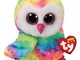 Ty Beanie Boos 28Cm Owen Uccello Volatile Peluches Giocattolo 977, Multicolore, 8421371433