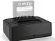Caricabatteria doppio (USB) per Samsung IA-BH125C / Pentax D-Li106 / Ricoh DB-65 / Sigma B...