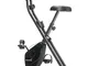 skandika Foldaway X-1000 - Cyclette richiudibile - fino 110 kg - Resistenza di 8 livelli r...