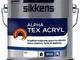 SIKKENS ALPHA TEX ACRYL NEW BIANCO 5 LITRI NUOVA FORMULA MAXI COPERTURA