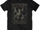 Rockoff Black Veil Brides Vintage T-Shirt, Nero, L Uomo
