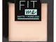 Maybelline New York Fit Me Matte&Poreless Cipria Opacizzante e Fissante, Pennello e Specch...