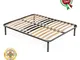 Goldflex Rete Holly Plus Fissa Matrimoniale 180x200 Robusto Telaio Acciaio Ortopedica Dogh...