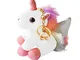 Portachiavi Peluche,GANYUE Colorful Unicorno Paillettes Portachiavi Bambini Giocattolo Por...