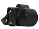 MegaGear Custodia Borsa in Pelle per Olympus OM-D E-M10 con 14-42mm, (Nero)