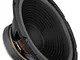 MONACOR SP 300P Subwoofers, 100 W, 8 Ohm, polkernbohrung, 30,48 cm (12 pollici), 310 mm Ne...