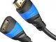 KabelDirekt – 10m Cavo di Prolunga HDMI, compatibile con (HDMI 2.0a/b, 2.0, 1.4a, 4K Ultra...