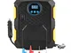 Tire air pump,Tire Inflator Pump,Haofy 12V Automatico Tire Air Pump Digital Schermo LED Au...