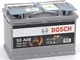 Bosch Automotive S5A08, Batteria Per Auto, 70A/H, 760A, Tecnologia Agm, Adattato Per Veico...