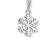 Thomas Sabo Ciondolo Charm da Donna, Fiocco di Neve Charm Club Argento 925 Sterling 0281-0...