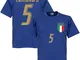 2006 italia, Cannavaro T-Shirt - Blu Blu Royal M