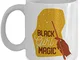 Hicyyu Feminist Coffee Mug - Black Girl Magic - Movement Female Girl Empowering No Sexism...