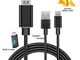 Adattatore da USB C a HDMI (4K@60Hz), Adattatore USB da Tipo C a HDMI, Compatibile con tel...