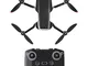 Trattamento estetico per Drone DJI MAVIC MINI 2, design a grana nera, set completo di ades...