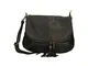 Chicca Borse Borsa a Tracolla Donna in Pelle Made in italy 28x22x5 Cm