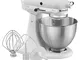 KitchenAid 5K45SSEWH robot da cucina classico, 10 velocità , 4.3 L, Bianco 36x37x23cm