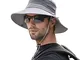 SIYWINA Cappello da Pescatore per Pesca Cappelli Uomo Estivo con Protezione UV