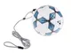 perfeclan Pallone da Calcio Taglia 4 con Allenamento Elastico in Corda Alta per Bambini Bl...