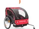 DURAMAXX Trailer Swift Rimorchio da Bici per Bambini Carrello Babytrailer Jogger (1 o 2 Ba...