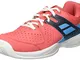 Babolat Pulsion Allcourtschuh Kinder-Orange, Hellblau, Scarpe da Tennis Unisex-Adulto, Pin...