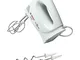 Bosch MFQ3030 Sbattitore elettrico, 350W, Frusta e ganci in acciaio inox, Leggero, 4 veloc...