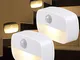 Luce Notturna con Sensore Crepuscolare, [2 Pezzi] AmmToo Luce Notturna Bambini, Automatich...