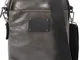 Avirex Collezione Buffalo, Tracolla Media, Cross-body Bag M, Borsa Uomo, Colore Grigio