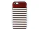 Rosso Righe Geometrico cover case custodia per iPhone 5, 5s, SE 2016, 6, 6s, 7, 7 plus, 8,...