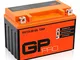 GP-PRO GT12A-BS 12V 12Ah GEL Batteria di avviamento (compatibile con YT12A-BS / YTX12A-BS)...