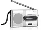 FuYouTa Radio Dab portatile Radio digitale portatile Radio digitale Dual Dab Con altoparla...