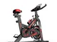 Casa Cyclette, Indoor Cycling Spin Bike, Muto, Stabile e sicura, Manubrio Regolabile e Alt...