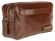 Necessaire The Bridge Uomo Donna Made in Italy Pelle 100% 25 cm viaggio lavoro palestra 25...