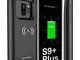 Samsung Galaxy S9 Plus custodia con batteria, Newdery 5500 mAh Slim batteria estesa caso d...