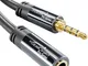 KabelDirekt – 1,5m Cavo di Prolunga Jack 3,5 mm (Cavo di Prolunga Aux, Jack Audio Stereo,...