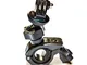 Protastic - Supporto con testa a sfera per action camera e fotocamere compatte, con vite d...