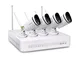 Foscam FN3104W Wired & Wireless 4channels video surveillance kit - Video Surveillance Kits...