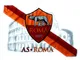 AbcTexile Bandiera AS Roma Ufficiale Magica Grande cm.67 x 47 Circa Flag Official