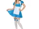 Atosa - 26368 - per Costume Adulto - Alice - T3