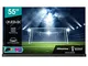 Hisense 55" OLED 4K 2021 55A98G, Soundbar Integrata 2.1.2 120W Dolby Atmos, Smart TV VIDAA...