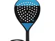 Wilson Ultra Team, WR032731U2 Racchetta da Padel, Fibra di Vetro e EVA, 370 g, Blu/Nero