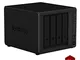 Synology - Network Attached Storage (NAS) DS918+ 8GB Nero 8To