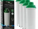 4 x FilterLogic CFL-950B - cartuccia filtrante/filtro acqua per macchine da caffè De’Longh...