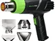 GALAX PRO Pistola Termica, Pistola ad Aria Calda 2000W 230V 50Hz, (I: 350 °C 250L/min, II:...