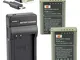 DSTE BLN-1 Li-Ion Batteria (2-Pacco) e Caricabatterie USB per Olympus E-M1 E-M5 Om-D Pen E...