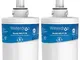 Waterdrop DA29-00003G Filtro Dell'acqua del Frigorifero, Compatibile con Samsung Aqua Pure...