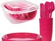 Set di stoviglie da campeggio per 4 persone - Picnic - Servizio da campeggio con posate da...